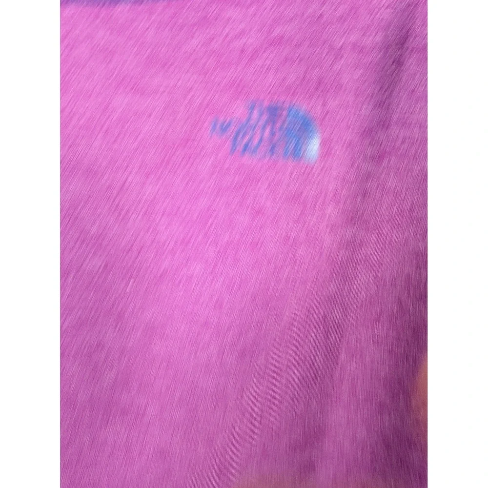 The North Face Shirt Womens Large Purple FlashDry Short Sleeve Athletic Running‎ - Picture 4 of 11